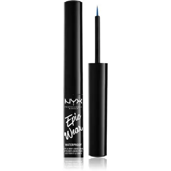 NYX Professional Makeup Epic Wear Liquid Liner жидкая подводка для глаз с матовым финишем оттенок 05 Sapphire 3,5 мл