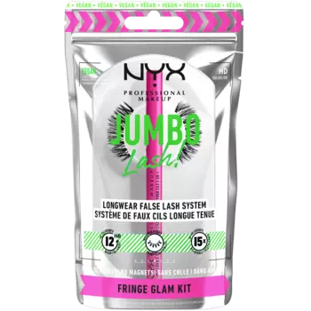 NYX Professional Makeup Jumbo Lashes 2in1 Fringe набор: накладные ресницы, 1 пара + подводка, 1 шт.