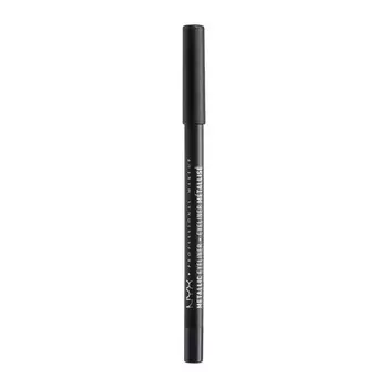 NYX PROFESSIONAL MAKEUP Карандаш-подводка для глаз металлик, черный металл, 0,048 унции