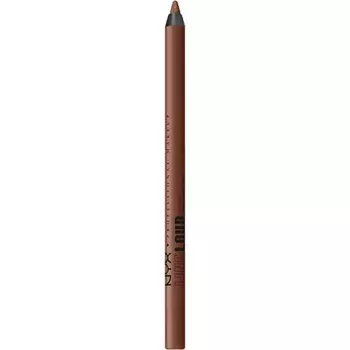 NYX Professional Makeup Line Loud Lip Pencil Водостойкий карандаш с маслом жожоба с мягким матовым финишем Vegan Formula 29
