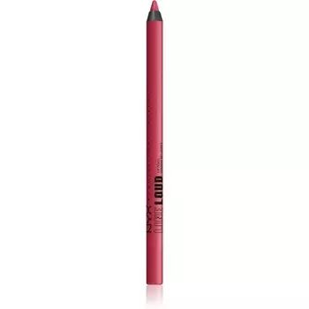 NYX Professional Makeup Line Loud Vegan Карандаш для губ с матовым финишем, оттенок 12 — On a Mission 1,2 г