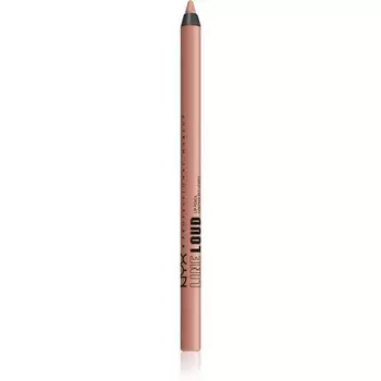 NYX Professional Makeup Line Loud Vegan Карандаш для губ с матовым финишем оттенок 03 — Goal Crusher 1,2 г