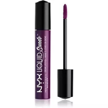 NYX Professional Makeup Liquid Suede Cream водостойкая жидкая губная помада с матовым финишем, оттенок 19 Subversive Socialite 4 мл Inna Marka