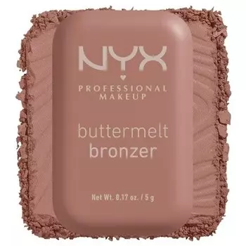 NYX PROFESSIONAL MAKEUP Matte Buttermelt Bronzer Стойкий макияж для лица Vegan Formula Deserve Butta 03 0,17 унции