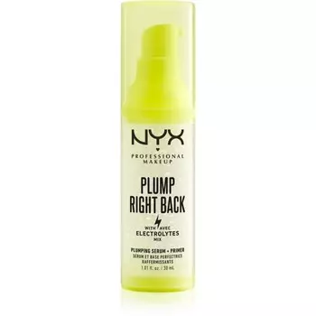 NYX Professional Makeup Plump Right Back Plump Serum And Primer стойкая основа под макияж 30 мл