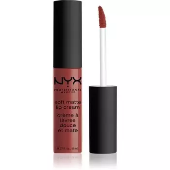 NYX Professional Makeup Soft Matte Lip Cream Легкая матовая жидкая губная помада оттенка 32 Rome 8 мл