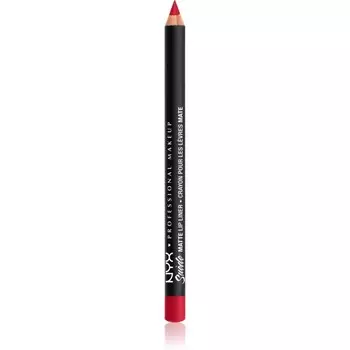 NYX Professional Makeup Suede Matte Lip Liner матовый карандаш для губ оттенок 57 Spicy 1 г