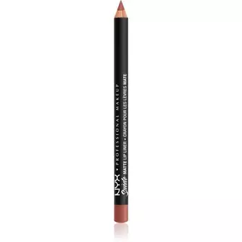 NYX Professional Makeup Suede Matte Lip Liner матовый карандаш для губ оттенок 52 Free Spirit 1 г