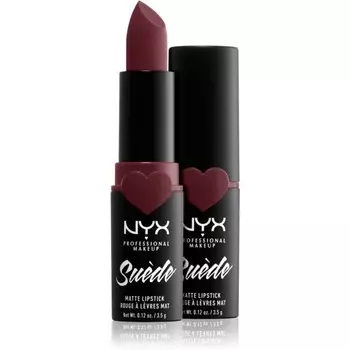 NYX Professional Makeup Suede Matte Lipstick матовая помада оттенка 06 Lalaland 3,5 г