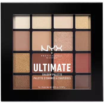 NYX Professional Makeup Ultimate палетка теплых нейтральных теней для век, 13,3 г
