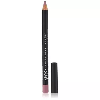 Nyx Professional Suede Matte Lip Liner Violet Smoke (фиолетовый дым), Nyx Professional Makeup
