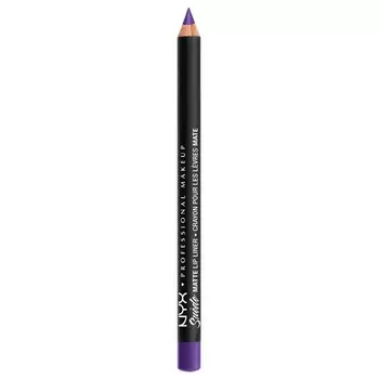 Nyx Suede Matte Lip Liner Smll10 Amethyst/Glitz, 1 шт., Nyx Professional Makeup