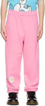 NZKidzzz Kids Розовые рваные спортивные штаны