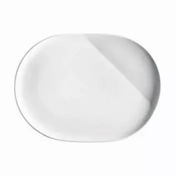 О - Лучшее место / Белая тарелка овальная 23,5 см Kahla, белый