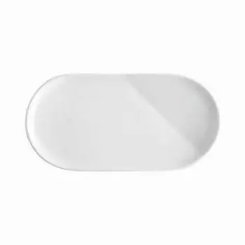 О - Лучшее место / Белая тарелка овальная 20 см Kahla, белый