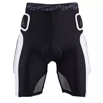 Шорты протектор ONeal Pro Protector Shorts, черный/белый