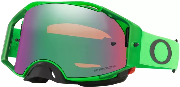 Очки Oakley Airbrake Prizm для мотокросса, зеленый/черный