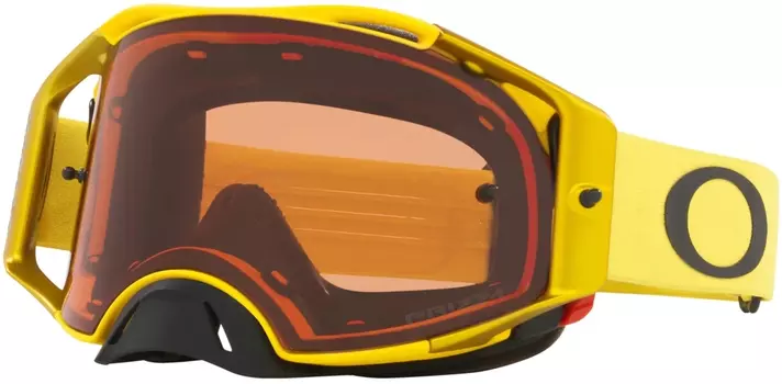 Очки Oakley Airbrake Prizm для мотокросса, желтый/черный