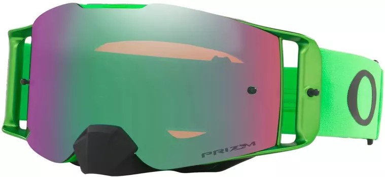 Очки Oakley Front Line Prizm для мотокросса, зеленый/черный