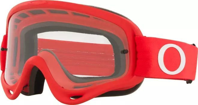 Очки Oakley O-Frame для мотокросса, красный/белый