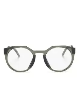 Oakley очки Hstn в геометричной оправе, зеленый