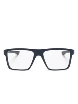 Oakley очки Volt Drop в квадратной оправе, синий