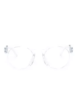 Oakley очки в геометричной оправе, серый