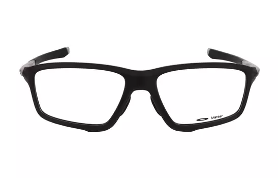 Oakley Оправа для очков "бабочка" из пластика TR/Memory, черная, мужская