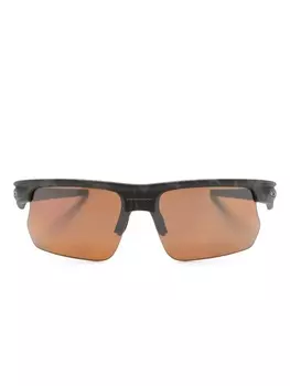 Oakley солнцезащитные очки BiSphaera™ в прямоугольной оправе, коричневый