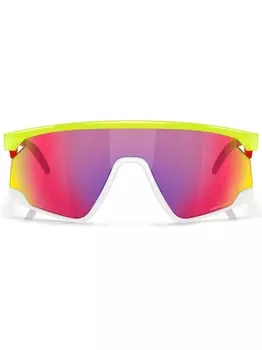 Oakley солнцезащитные очки BXTR в массивной оправе, желтый