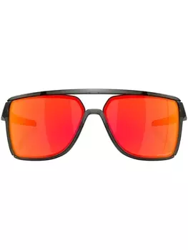 Oakley солнцезащитные очки Castel в квадратной оправе, серый