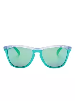 Oakley солнцезащитные очки Frogskins, зеленый