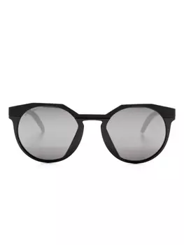 Oakley солнцезащитные очки HSTN в круглой оправе, черный
