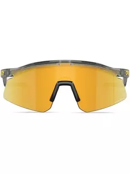 Oakley солнцезащитные очки Hydra в массивной оправе, серый