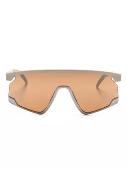Oakley солнцезащитные очки-маска BXTR, золотистый