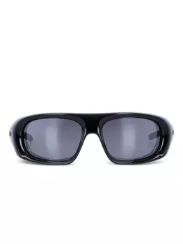 Oakley солнцезащитные очки-маска, черный