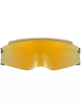 Oakley солнцезащитные очки-маска Kato, желтый