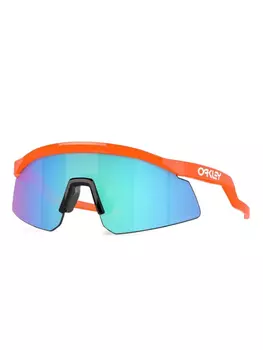 Oakley солнцезащитные очки-маска, оранжевый