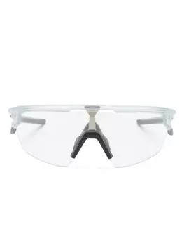 Oakley солнцезащитные очки-маска Sphaera, серый