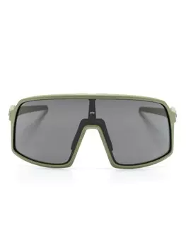 Oakley солнцезащитные очки-маска Sutro S, зеленый