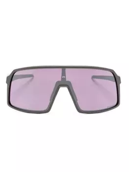 Oakley солнцезащитные очки-маска Sutro, серый