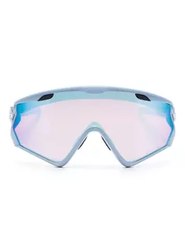 Oakley солнцезащитные очки-маска Wind Jacket 2.0, синий