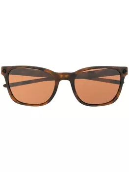 Oakley солнцезащитные очки Objector с квадратной оправе, коричневый