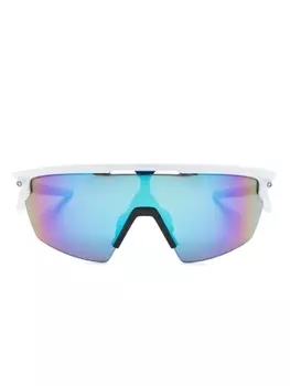 Oakley солнцезащитные очки Sphaera в массивной оправе, белый