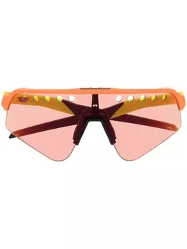 Oakley солнцезащитные очки Sutro Lite Sweep в квадратной оправе, оранжевый