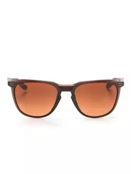 Oakley солнцезащитные очки Thurso в квадратной оправе, коричневый