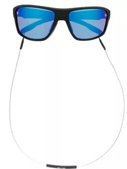 Oakley солнцезащитные очки в квадратной оправе, черный