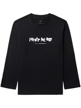 OAMC футболка Hurricane, черный