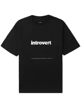 OAMC футболка Introvert, черный