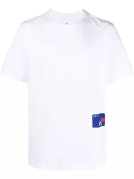 OAMC футболка с фотопринтом, белый